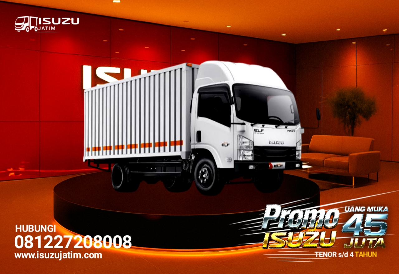 Promo Isuzu NMR Long 6 Roda Box Ngawi