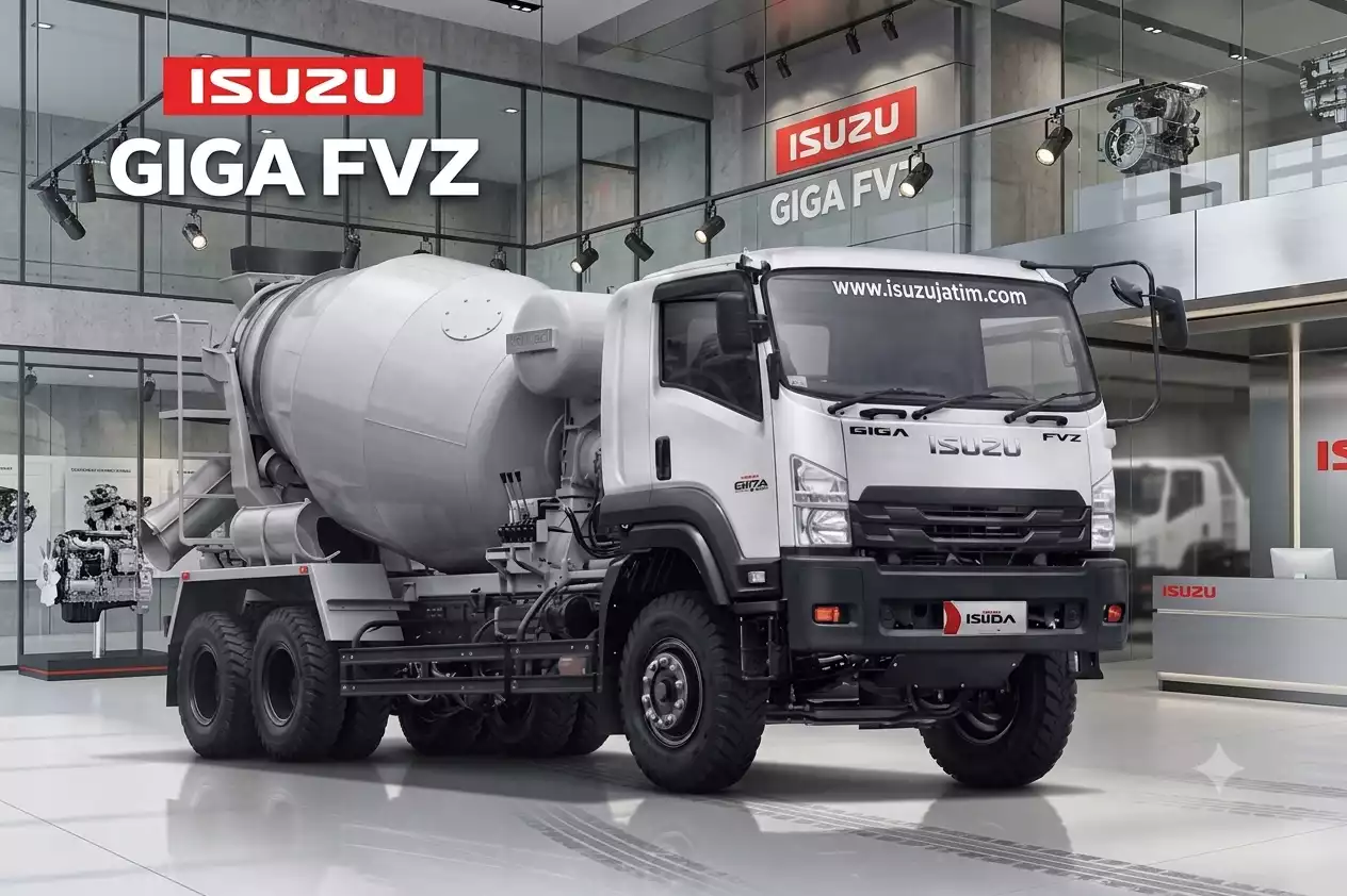Isuzu Giga FVZ L HP Mixer Banyuwangi