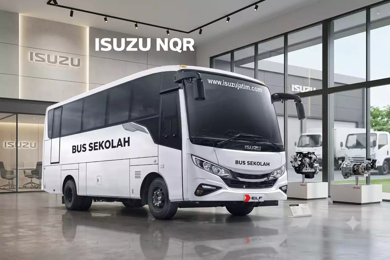 Isuzu NQR Bus Banyuwangi